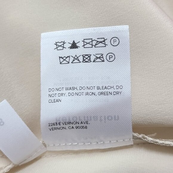 Reformation Kailey Almond Silk Midi Dress Womens Bridesmaid Party Halter Dress 8 - Picture 15 of 16